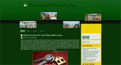 Desktop Screenshot of beinspireddesign.com
